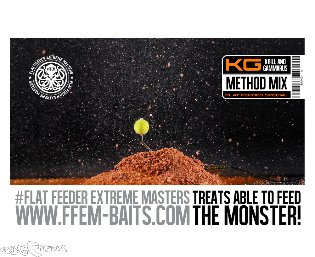 картинка FFEM Method Mix Krill and Gammarus 1kg от магазина BigFish