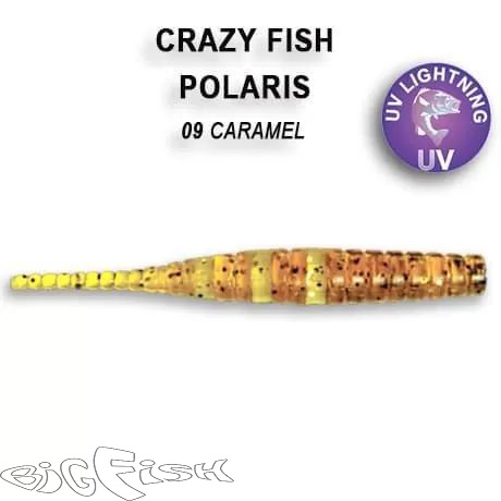 картинка Cиликон съедобный Crazy Fish Polaris 2.2" 17-54-9-6  8шт. от магазина BigFish
