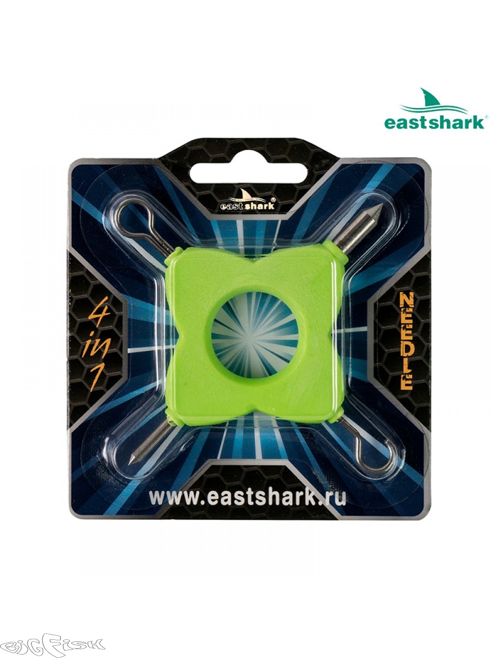 картинка EastShark Инструмент NEEDLE 4 in 1 зеленый от магазина BigFish