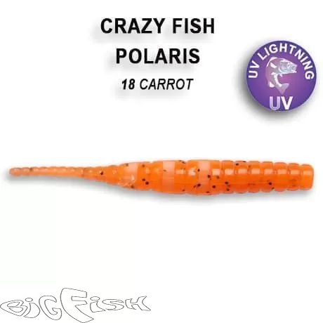 картинка Cиликон съедобный Crazy Fish Polaris 2.2" 17-54-18-6  8шт. от магазина BigFish