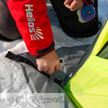 картинка Комплект ввертышей для зимней палатки (-45) серо-оранжевый (4шт/уп) (HS-ISA-GO-4) Helios от магазина BigFish