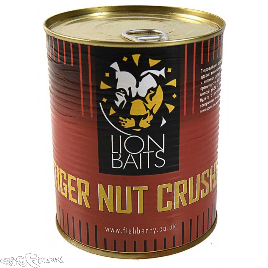 картинка Зерновая смесь LION BAITS Tiger Nut chile Тигровый орех цельный с чили 900мл от магазина BigFish
