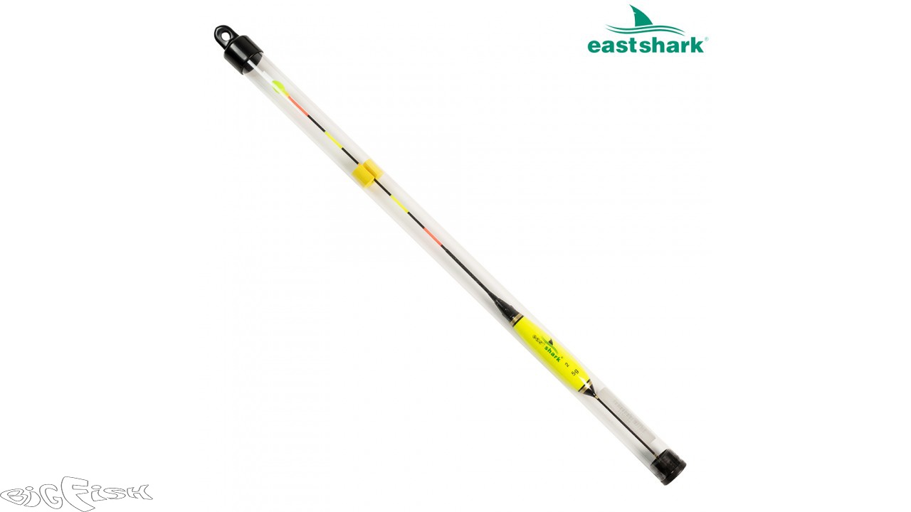 картинка EastShark Поплавок с батарейкой длинный желтый 8 гр. от магазина BigFish