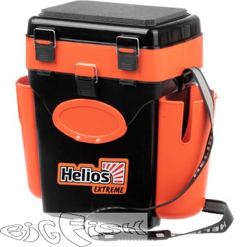 картинка Ящик зимний FishBox (10л) оранжевый Helios от магазина BigFish