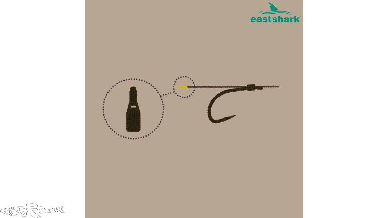 картинка EastShark SUPER HAIR STOPS 1 Стопор для бойлов от магазина BigFish