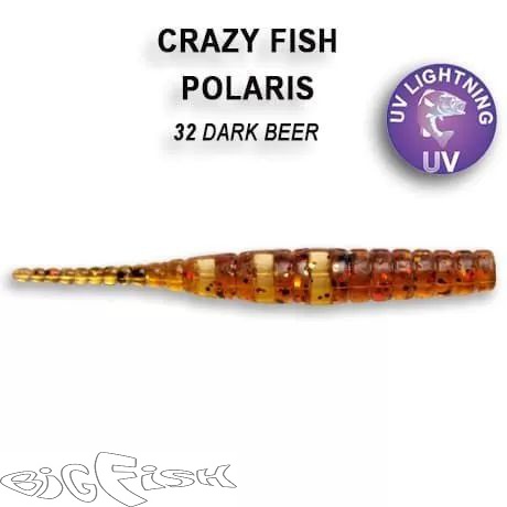 картинка Cиликон съедобный Crazy Fish Polaris 1.8" 5-45-32-6  8шт. от магазина BigFish