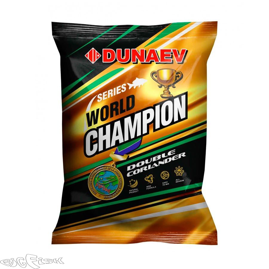 картинка Прикормка "Dunaev World Champion" 1кг Double Coriander от магазина BigFish
