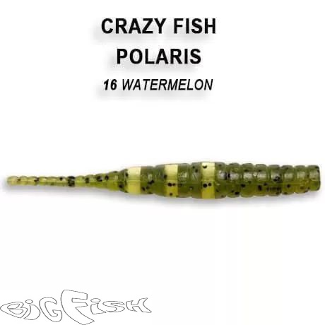 картинка Cиликон съедобный Crazy Fish Polaris 1.8" 5-45-16-6  8шт. от магазина BigFish