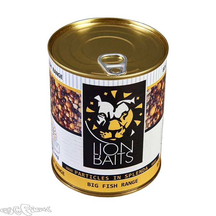 картинка Зерновая смесь LION BAITS Particles in splenda Шести компонентная 900мл от магазина BigFish