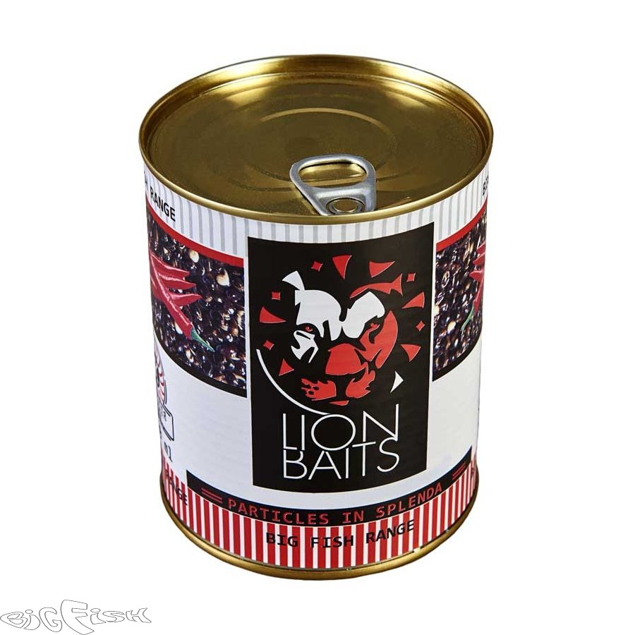картинка Зерновая смесь LION BAITS Hempseed with Chilli Конопля c чили 900мл от магазина BigFish