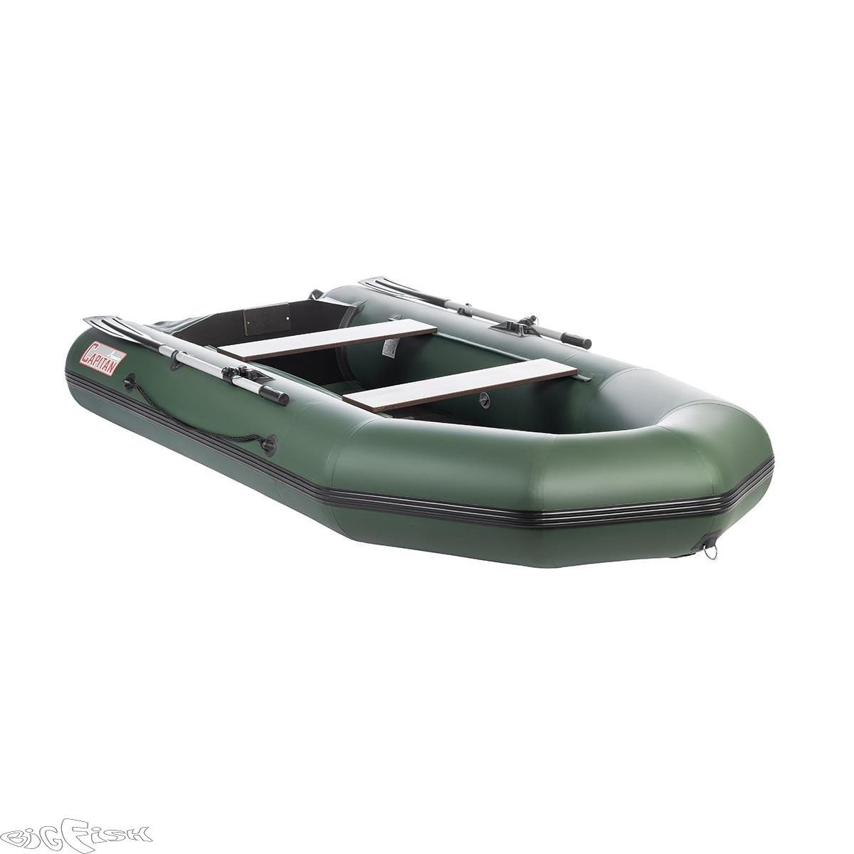 картинка Лодка Капитан Т310 (киль+пол) зеленая Тонар от магазина BigFish