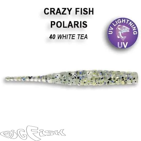 картинка Cиликон съедобный Crazy Fish Polaris 1.8" 5-45-40-6  8шт. от магазина BigFish