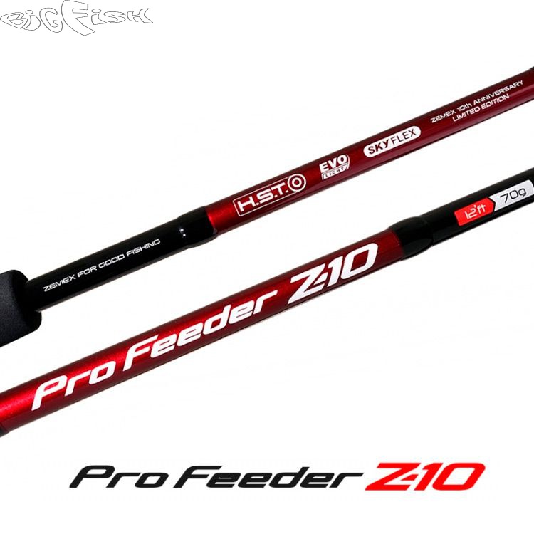 картинка Удилище фидерное ZEMEX Pro Feeder Z-10 3.90м.(3 секции+2) 120гр. от магазина BigFish